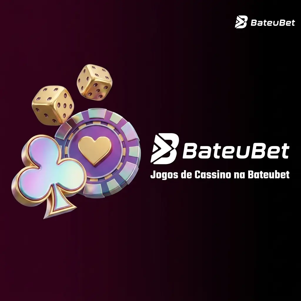 Jogos de cassino na Bateubet: slots, roleta, blackjack, bacará, pôquer e mais opções para jogadores brasileiros
