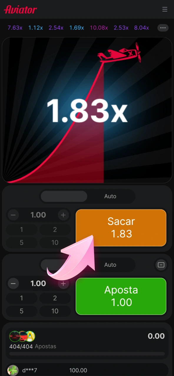 Aprenda como apostar e fazer o cash out no Aviator Bateubet.
