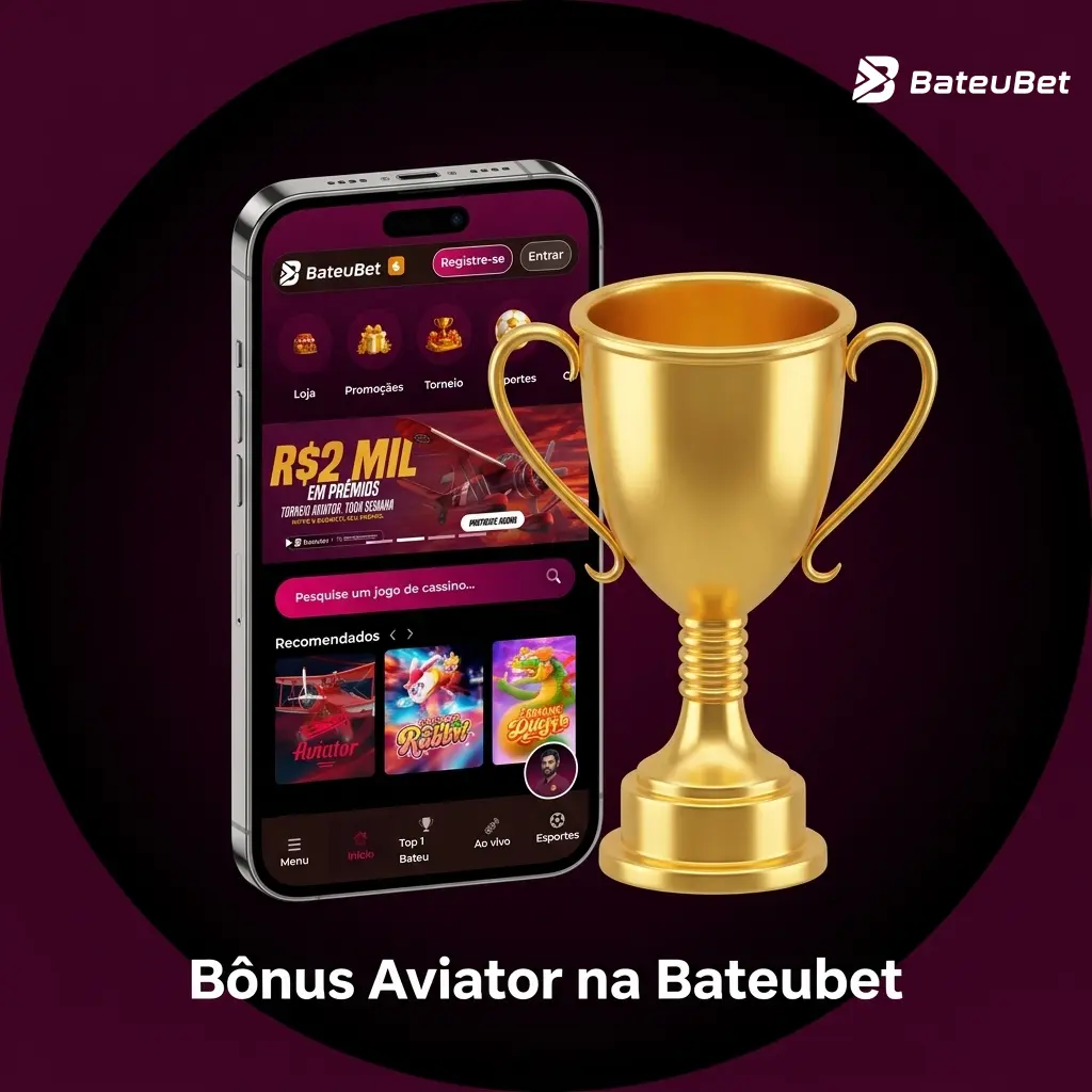 Bônus Aviator na Bateubet com cashback diário de até R$2.500 para apostas no cassino