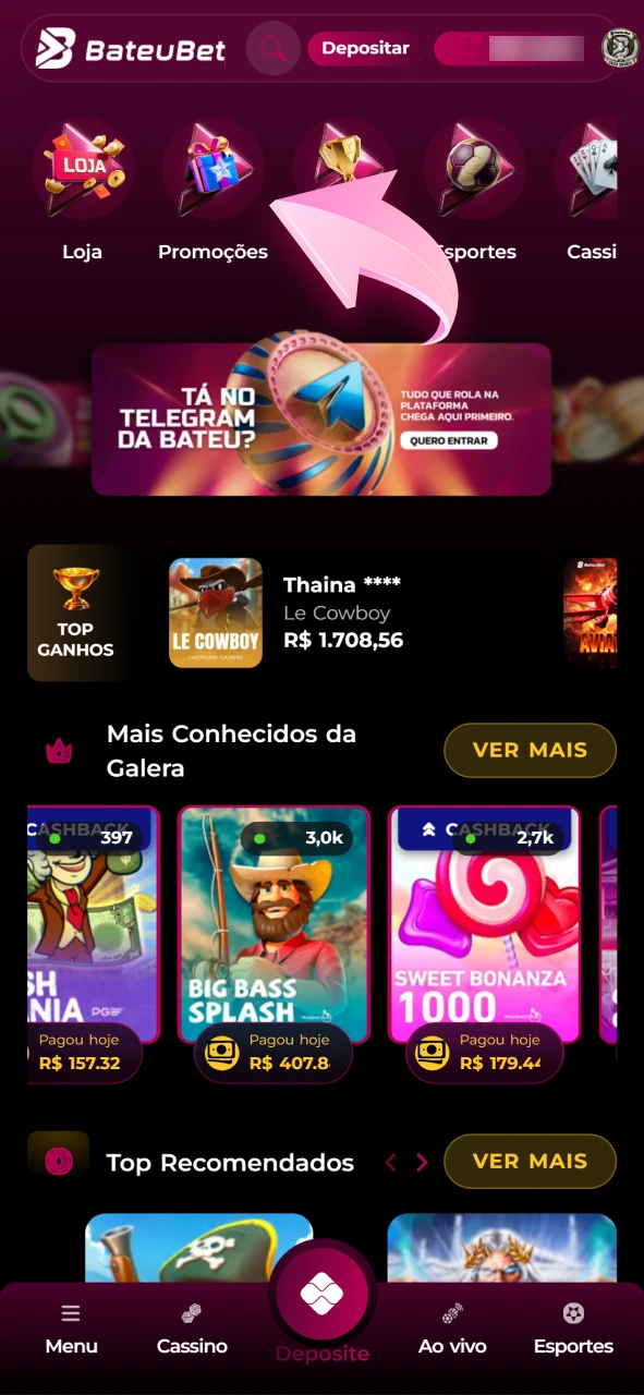 Aproveite as ofertas de giros grátis nos slots selecionados da Bateubet.